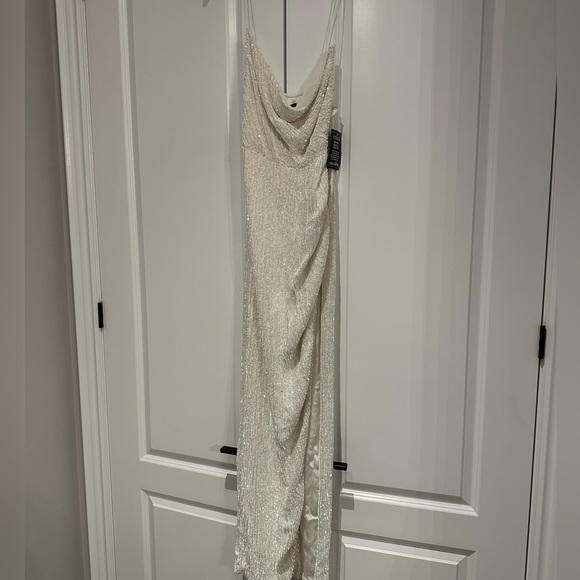 Katya Dress in Moonglow White (all sequins) - NWT - Picture 9 of 11
